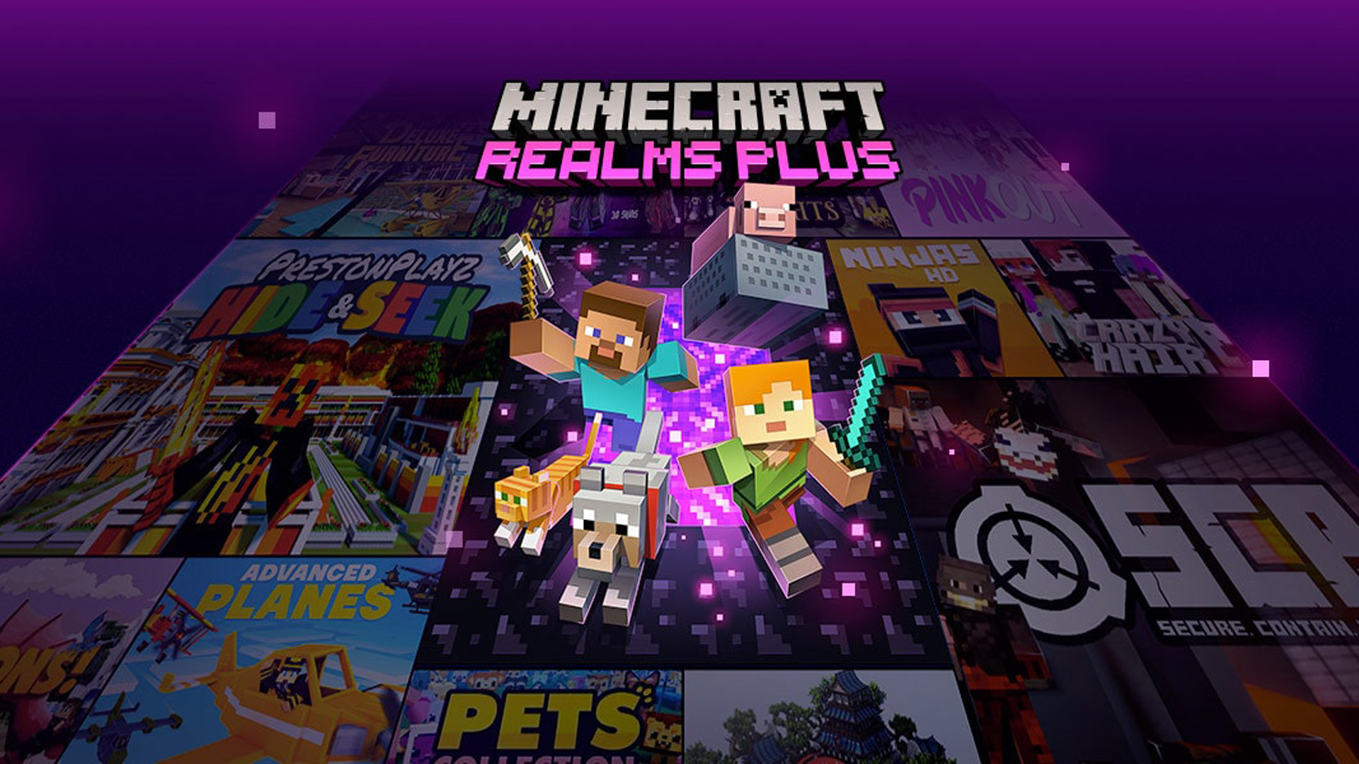 Minecraft Realms Plus 6-Month Subscription - Xbox Series X/Xbox One/Win10 - Subscription