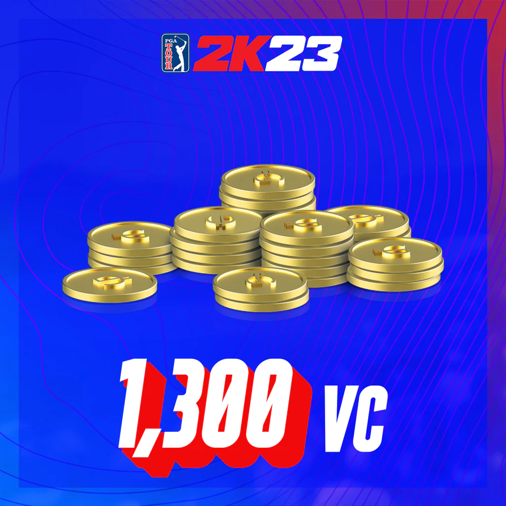 PGA Tour 2K23 - 1,300 VC Pack - Xbox Series X/S/Xbox One - Currency