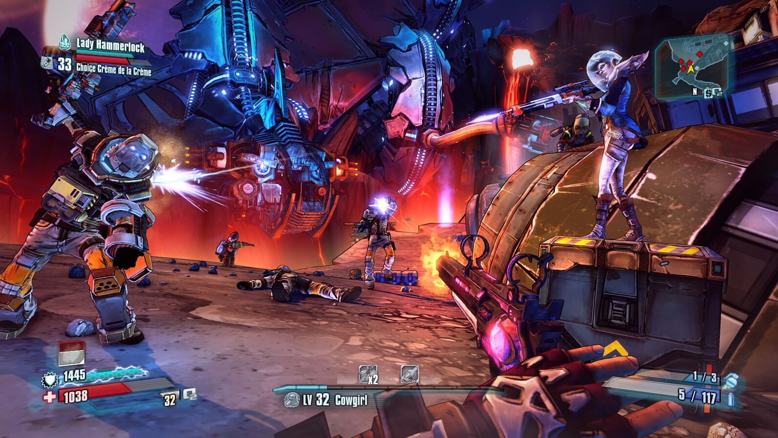 Borderlands : The Pre-Sequel - Claptastic Voyage and Ultimate Vault Hunter Upgrade Pack 2 (ROW)