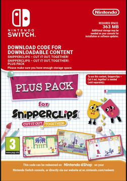 Afbeelding van Snipperclips: Cut it out together PlusPack